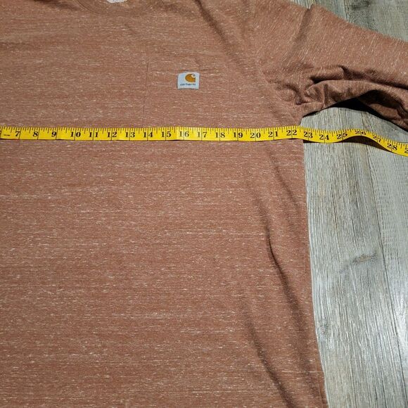 Carhartt Loose Fit Long Sleeved Pocket Tee Shirt Men's Size Medium - Picture 4 of 5